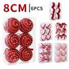 Glitter Christmas Ball decoration 8CM Christmas Spheres Decor  Party Decoration