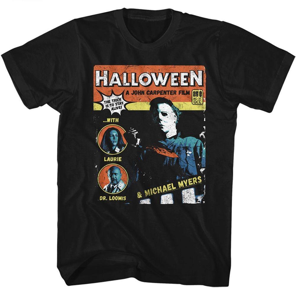 Halloween Comic Movie Shirt Unisex T-Shirt XXXXL