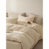 High-Grade Textured Jacquard Bedding Set - Includes Duvet Cover, Bed Sheet, and Bed Skirt, Ideal for Student Dorms