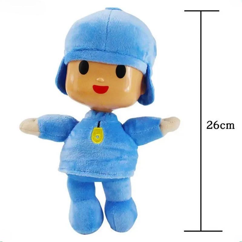 New Cute Plush Toy Childe Leisurely Pocoyo Plush Barto Duck Puppy Lula Aili Elephant Doll Birthday Gift Holiday Gift