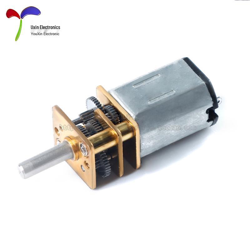 GA12-N20 Micro Metal Gear Reduction Motor, DC 3V/6V, 15/72RPM