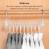 9-otwory szafa wieszak na ubrania antypoślizgowa kurtka płaszcz spinacze do prania zajmujący mało miejsca Organizer do domu sypialnia szatnia Hotel