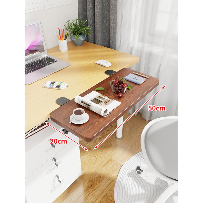 Składana Podpórka pod Nadgarstki do Klawiatury Biurkowej: Wydłużony wspornik krawędzi stołu do stanowiska pracy w akademiku