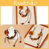 Resin Pendant Bag Charm With Handcrafted Tassels For Fashion Accessories