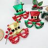 Neujahrsbrille Weihnachtsmistelbrille Foto Requisiten für Kinder Teenager Erwachsene