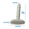 ABS Garment Steamer Maintenance Head Set with Replacement Steam Head, Clip, Fastening Piece and Screws, Routine Clothing Care Accessory for Dress and