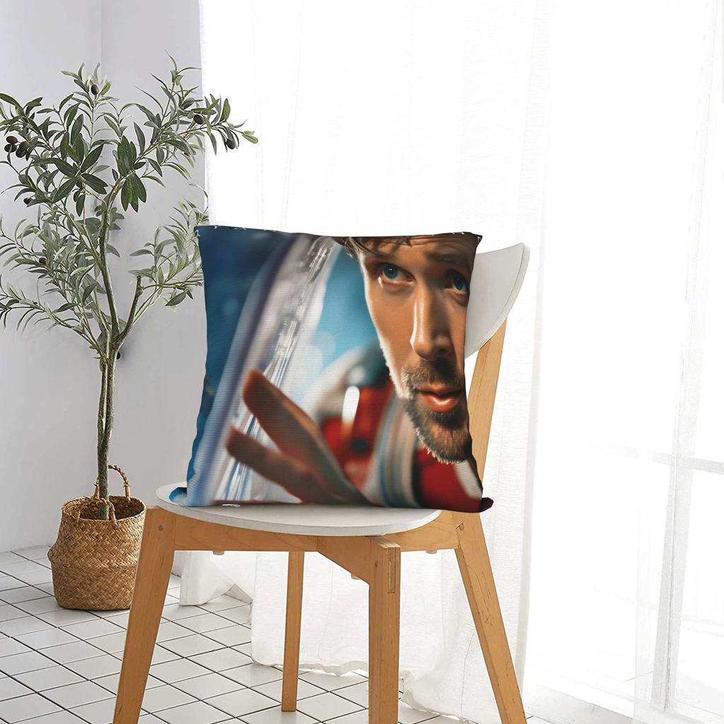 Project Hail Mary Poster Pillow Cover Soft Cushion Cover Novelty Pillow Case For Sofa Couch Bed Living Room