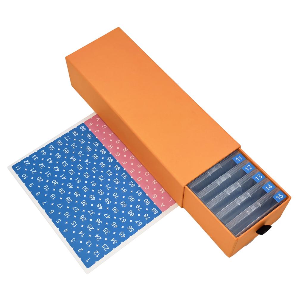 15/30/45pcs/Set Diamond Painting Accessories with Lids Diamond Painting Trays Storage and Diamond Art Trays for Diamond Painting