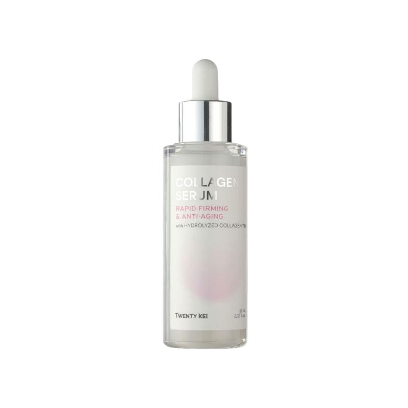 [Twentykei] Plant-Based Collagen Ampoule Serum 60ml - Professional Elasticity Recharge & Vegan Firming Therapy