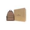 Coach Charlie 30 Alltags Vielseitig Pendler Rucksack mit großem Fassungsvermögen Damenrucksack Hellbraun CCQ06-IMXHE