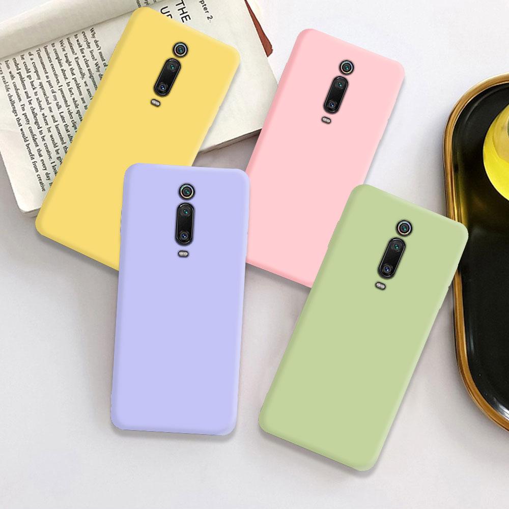 For Xiaomi Mi9T Pro Case Original Soft Silicone TPU Back Cover For