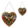 Stained Glass Animal Rhinestone Diamond Art Window Pendants Suncatcher Diamond Painting Art Pendant for Garden Window Decor