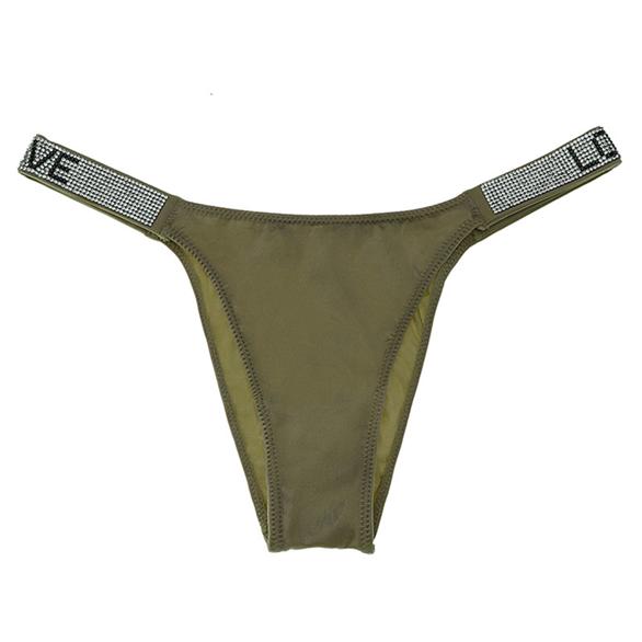 

Женские сексуальные стринги, женское нижнее белье, трусы, фитнес-белье M армия зеленый