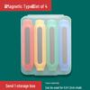 Magnetic Dust-Free Chalk Holder with Automatic Grip