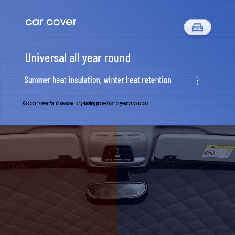 Winter Snow Shield Car Cover for Nissan Qashqai, Sylphy, Teana, Tiida, Livina, Bluebird - Frost Protection