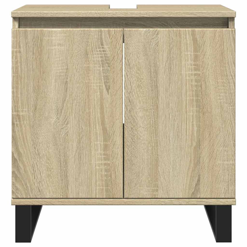 Vidaxl Badezimmerschrank, Sonoma-Eiche, 58X33X60 Cm
