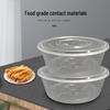Disposable High-Lid Round Food Containers