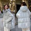 Padded Clothes Women's Medium and Long Models, New Thickened Hooded Small Padded Jackets, Padded Clothes, Bread Clothes and Jackets.