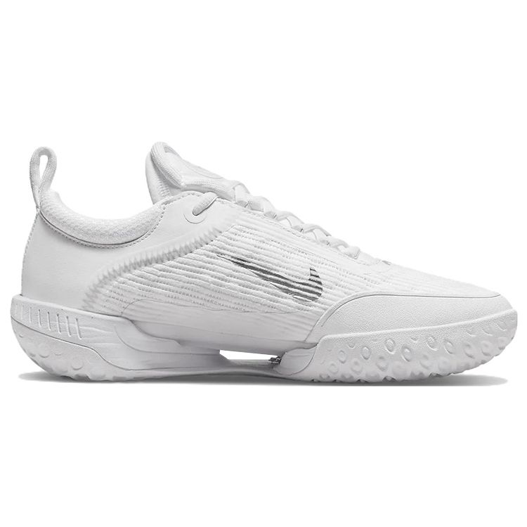 Nike Court Zoom NXT White Metallic Silver Women Sneakers Grey-Fog DH0222-101