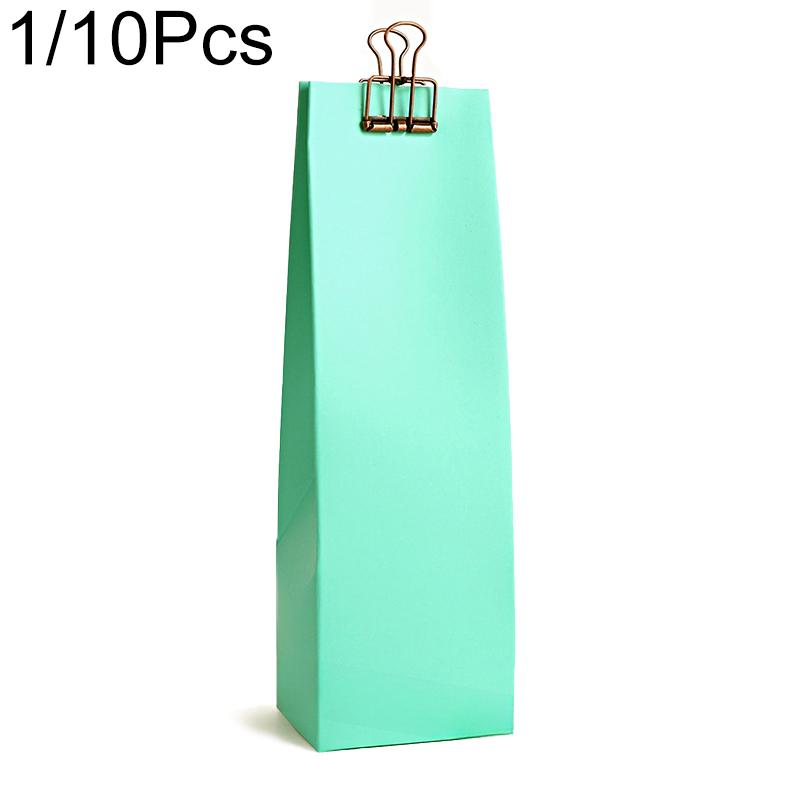 1PC/10PC Cookie Candy Bags Wedding Candy Colors Coffee Beans Storage Bag Colorful Favor Bag Festival Multiple Options Available