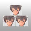 Bandai 30MS Option Face Parts Expression Set 6 [Color C]