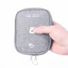 Mini Bärbar Medicin Förvaringsväska Camping Utomhus Resor Första Hjälpen Kit Medicinpåsar Organizer Nödöverlevnadsväska Pillfodral