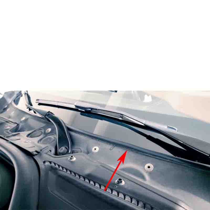 Windshield Rubber Seal Self-adhesive Windshield Sunroof Dustproof Sealing Strip for Auto Car Dashboard Windshield Hoses Windshield Washer 1