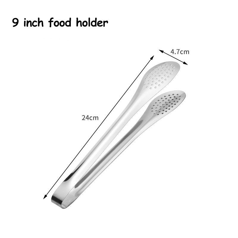 

Щипцы для еды из нержавеющей стали, барбекю, кухонные принадлежности, зажим для посуды, сервировки стола