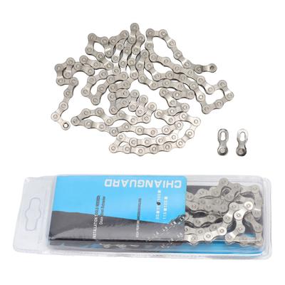 Catena per Bicicletta Professionale 9 Velocità 116 Maglie Acciaio Catena per Mountain Bike per Ciclismo su Strada e Montagna