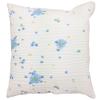 Crepe Pillowcase 40X40 137/2 Blue Flowers