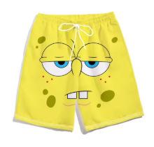 Men s Cartoon Print Beach Shorts, Outdoor Street Clothes, Quick Wear Breathable Shorts, Summer S
