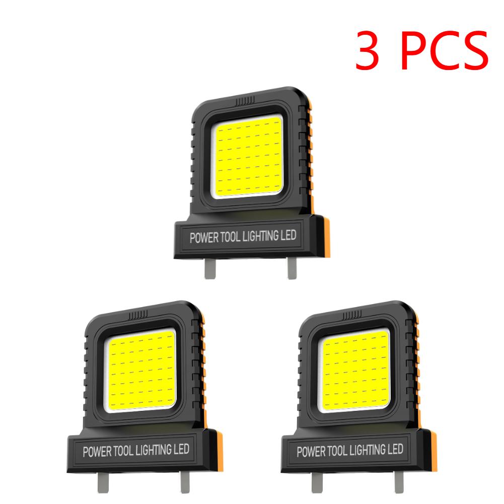 1-10PCS Power Tool Accessories LED Work Light for Makita for Milwaukee for Dewalt for Dayi Lomvum Zhipu 20V-21V Lithium Battery