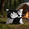 I Love Emo Boys Polyester Printed Pillow Cover Square 30 35 40 45 50 55 cm Soft for Sofa Bed Car Home Decor