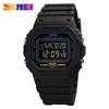 Watch Skmei 1628 Popular Square Dial Watch Manufacturer Digital LED Fashion Casual Men Digit Wristwatch