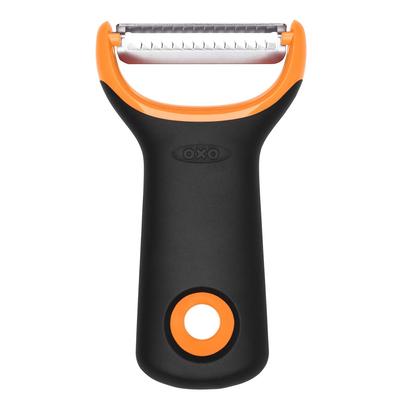 OXO Julienne Mini Stainless For Kinpira and Salads Peeler, Peeler, Steel,
