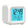 Alarm Clock with 7 Color Changing Night Light, Digital Kid Alarm Clocks with Snooze, Wake Up Digital Clock , Temperature