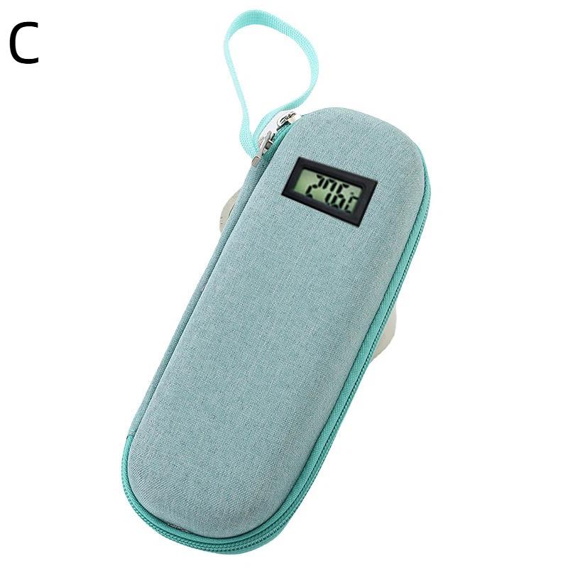 Insulin Medication Travel Cooler with Two Ice Packs for Safe and Efficient Temperature Maintenance