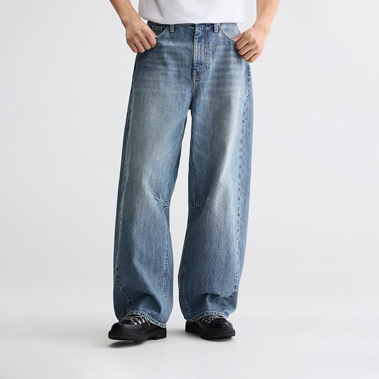 Lee Loose Fit Mid Rise Retro Casual Denim Pants Unisex Bottoms LUB010949212648A11231