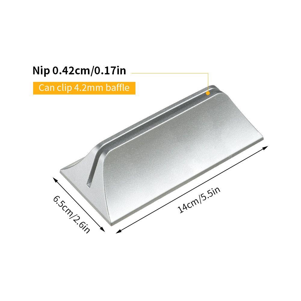 Useful Hardware Removable Furniture Isolation Board Base Support Brackets Desktop Screen Clip Baffle Fixing Clamp
