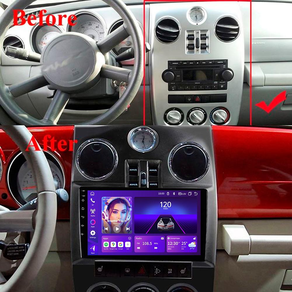 For Dodge Caliber PM 2009-2013 Navigation GPS Android Car Radio  Multimedia Player Stereo wifi+4G Carplay auto video