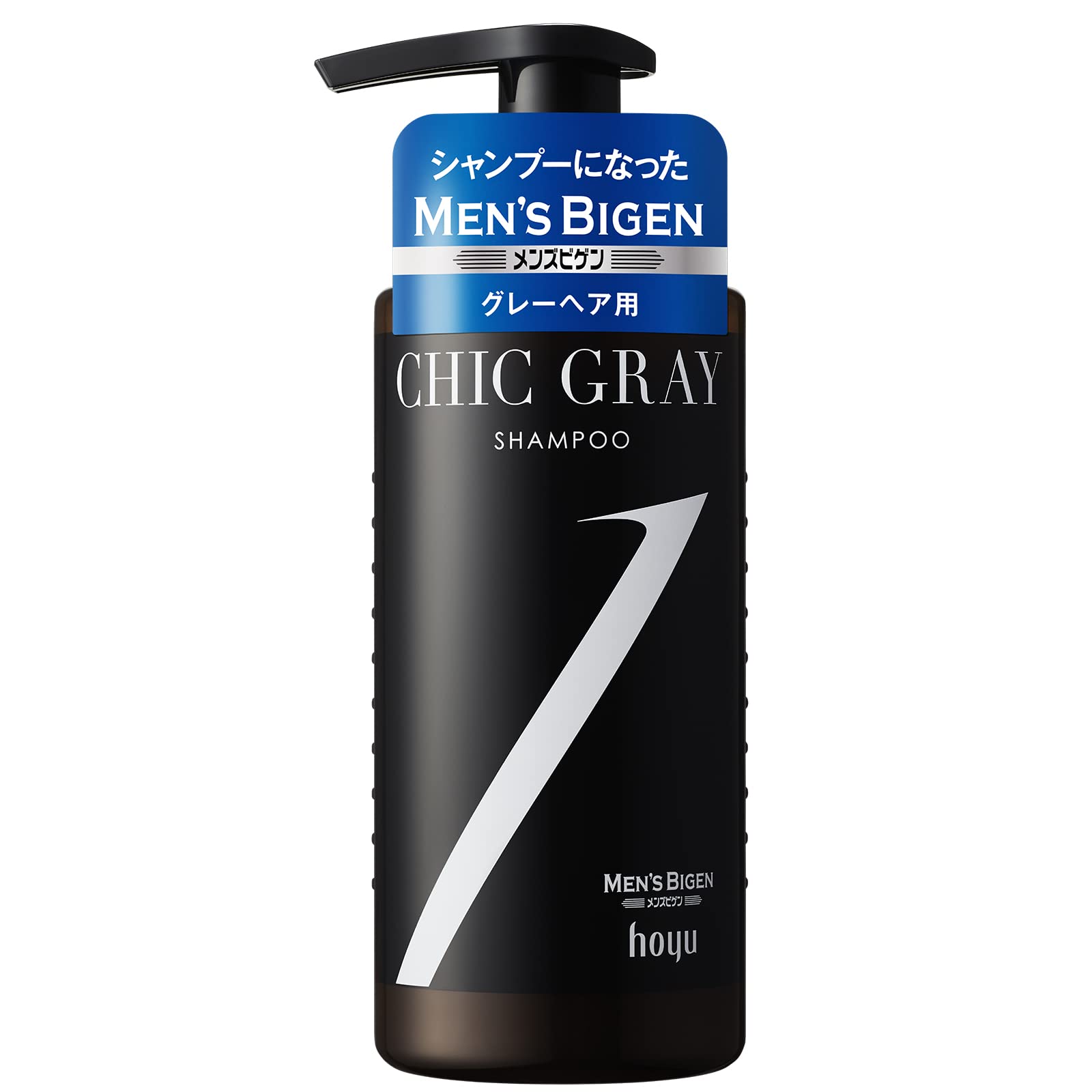 

Men s Bigen CHIC GRAY Shampoo [Shampoo for gray hairFor clean-looking gray hair] Chic Gray 300ml [Amazon exclusive brand]