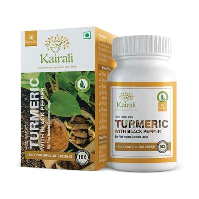 Kurkuma mit schwarzem Pfeffer (60 Kapseln, 500 mg), Kurkuma mit schwarzem Pfeffer,