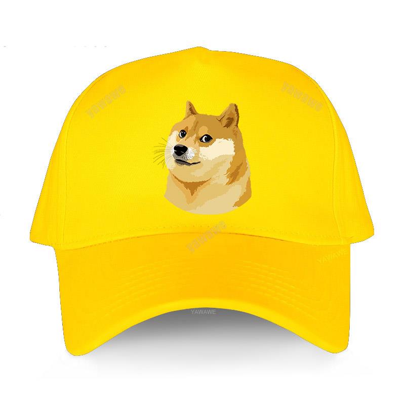 Cotton Hat for Women Latest Design Baseball Caps Black Simple Style Dog Animal Teens Summer Hats Men Hip Hop Harajuku Solid Cap