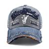 Vintage Distressed Denim Baseball Cap For Men And Women Durable And Stylish Hat