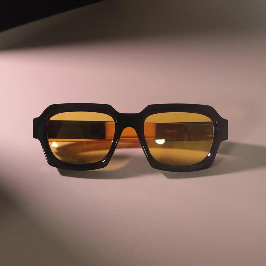 Elegant Square Sunglasses Women Men Casual Sun Glasses Female Male Fashion Mirror Vintage Outdoors Shades