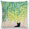 Colorful Cartoon Patterns Throw Pillow Cover With Short Plush Print For Living Room Sofa Decoration Cushion Cover Pillow Covers