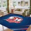 Sydney Roosters Design Crystal Velvet Rug Soft Decorative Mat for Bedroom Entrance