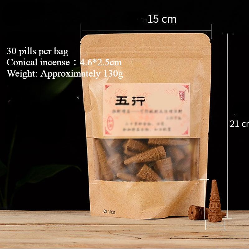 Smoke Supply Shi Zi Cone Incense Tibetan Incense Temple Worship Buddha Zen Meditation Home Indoor Purify The Air Calm The Mind
