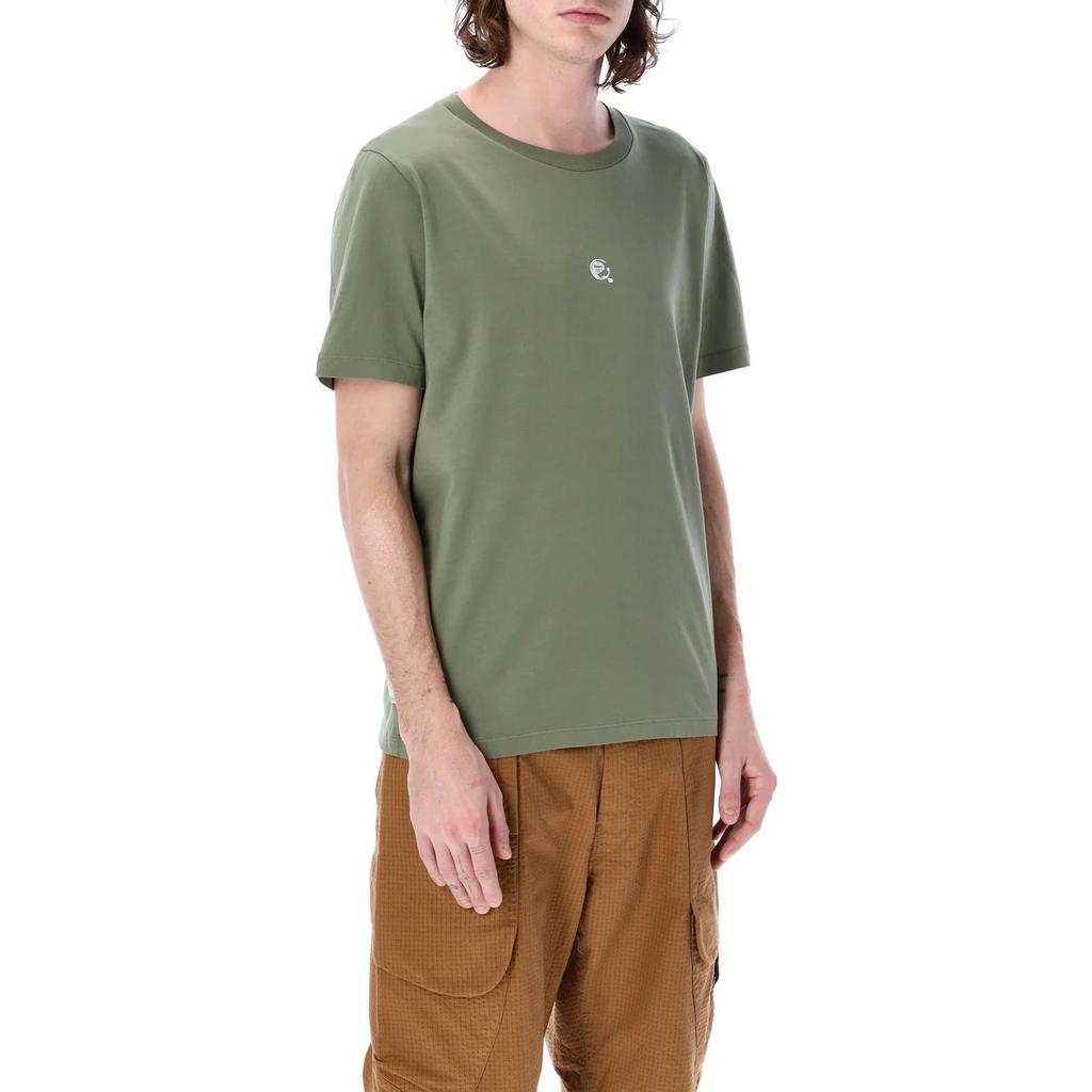 Stone Island Shadow Project Graphic T-Shirt Green Men Tops 78192011A-V0068