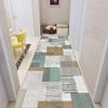 Modern Abstract Geometric Corridor Long Rug Anti-Slip Living Room Rug Bedroom Carpet Home Decoration